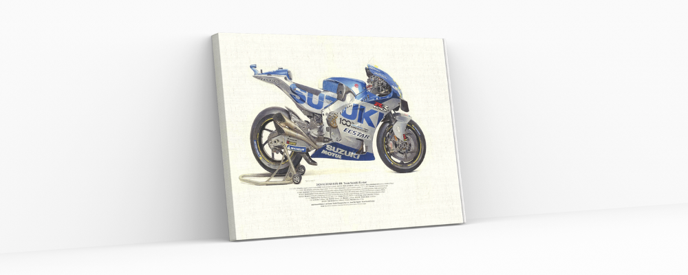 【バイクのイラスト】当館お土産コーナーに新登場‼
